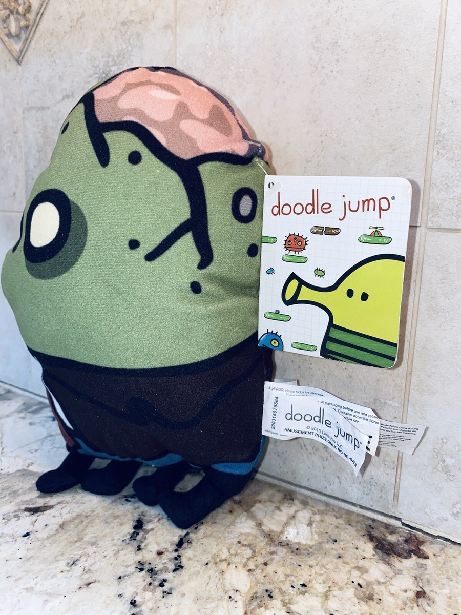 Doodle Jump Plush SUPER Soft ZOMBIE DOODLE 9