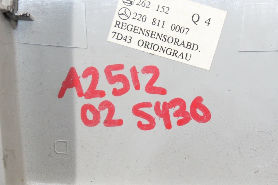 Mercedes-Benz S430 2002 conjunto de espejo retrovisor interior A2512 Foto 4 de 4