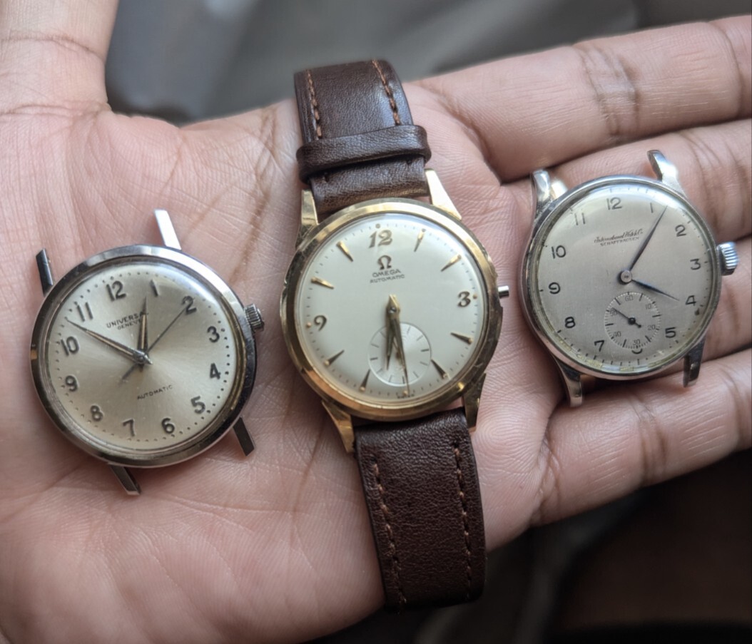 Omega Seamaster, IWC Universal Geneve