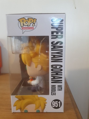 Funko POP! Animación: Dragon Ball Z - Super Saiyan Gohan con fideos #951 - Imagen 2 de 6