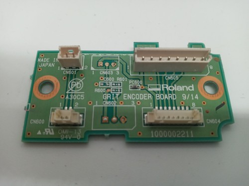 Genuine Roland Soljet Pro III XC-540 Printer Grit Encoder Board 1000002211 VGC - Afbeelding 3 van 12