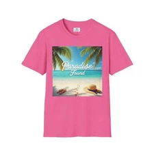 Paradise Found T-Shirt Summer Beach Vibes Tee Vacation Apparel Gift for Vacation