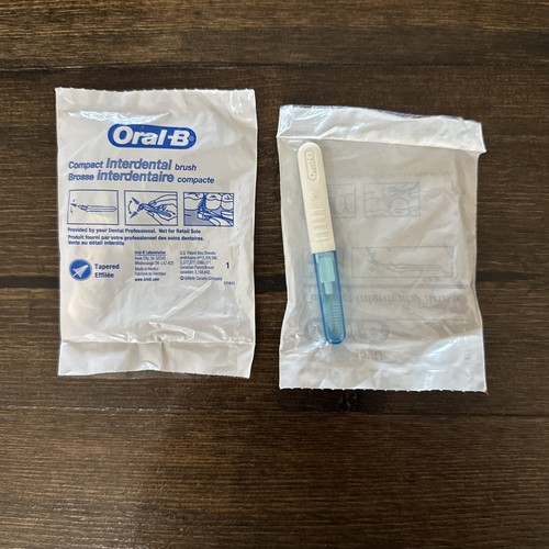 2 Pack OralB Tapered Compact Interdental Brush eBay