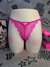 NWT Seven 'Til Midnight Floral Galloon Lace Cheeky Panty Size XL