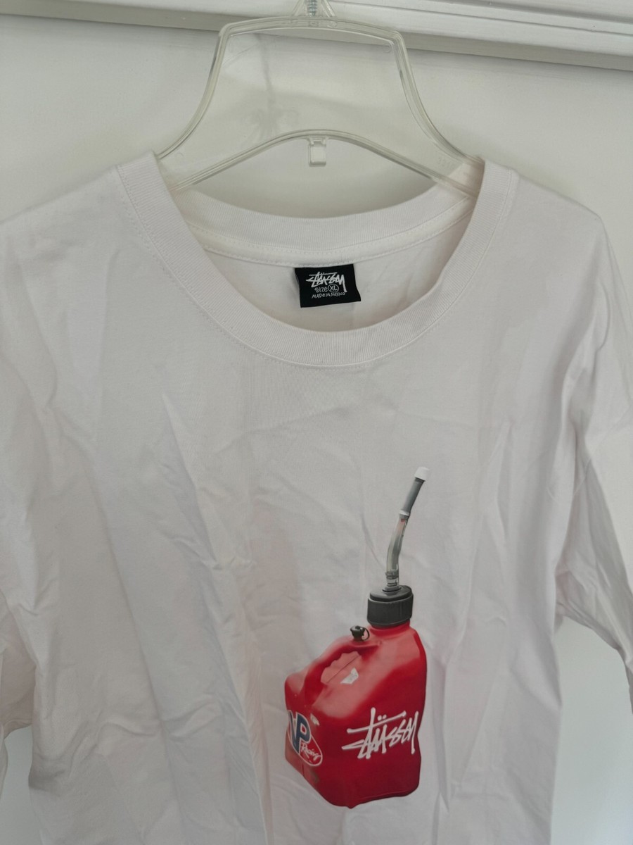 Stussy GAS Gallon Can Men Tee T-Shirt Red / White | eBay