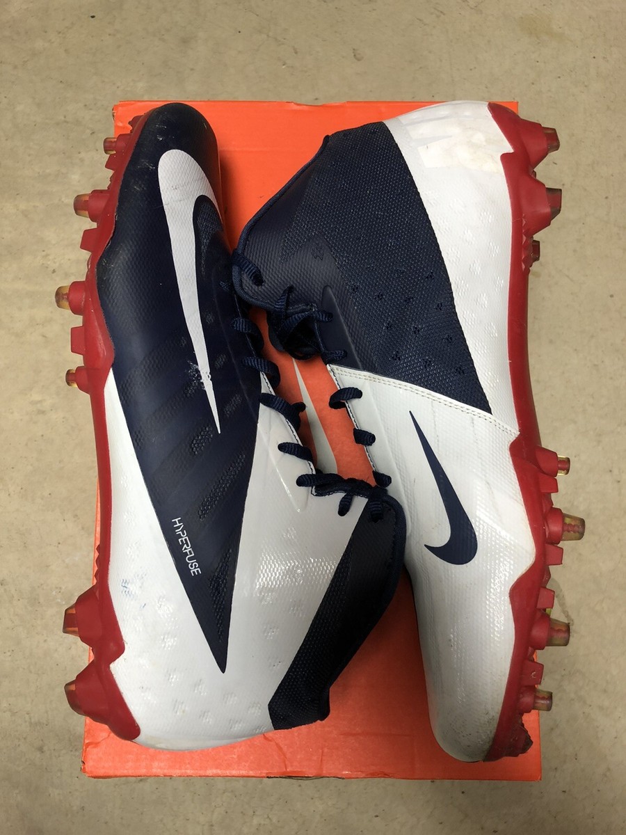 Nike ID Hyp Vapor Talon Elite 3/4 Mid TD 534614-991 Football