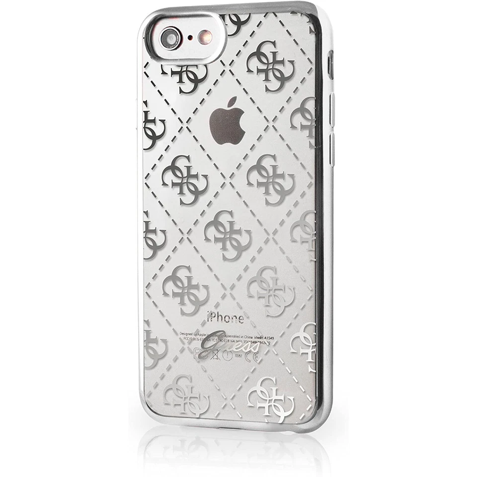 Funda Guess Signature para Apple iPhone 7 color plata - Imagen 2 de 4