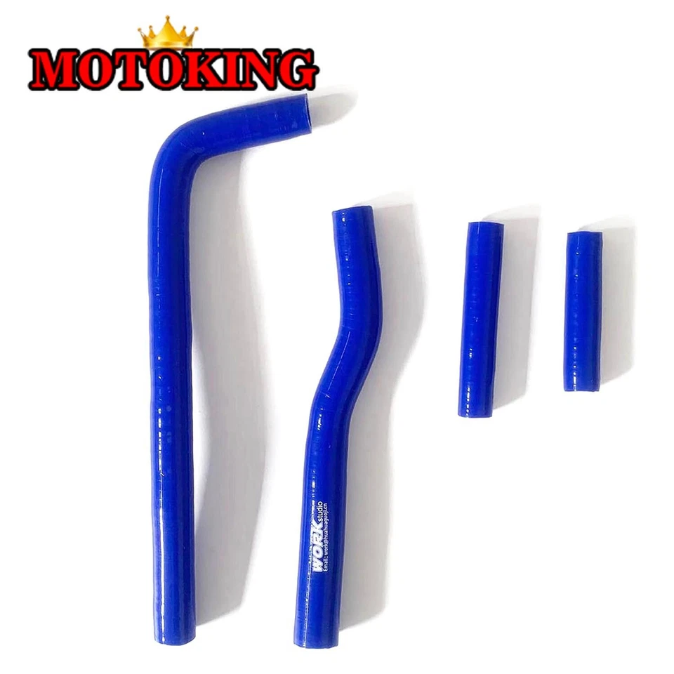 Blue Silicone Radiator Hose for Yamaha YZ250F 01-2005 2004 2003 WR250F 2001-2006 Foto 2 de 4