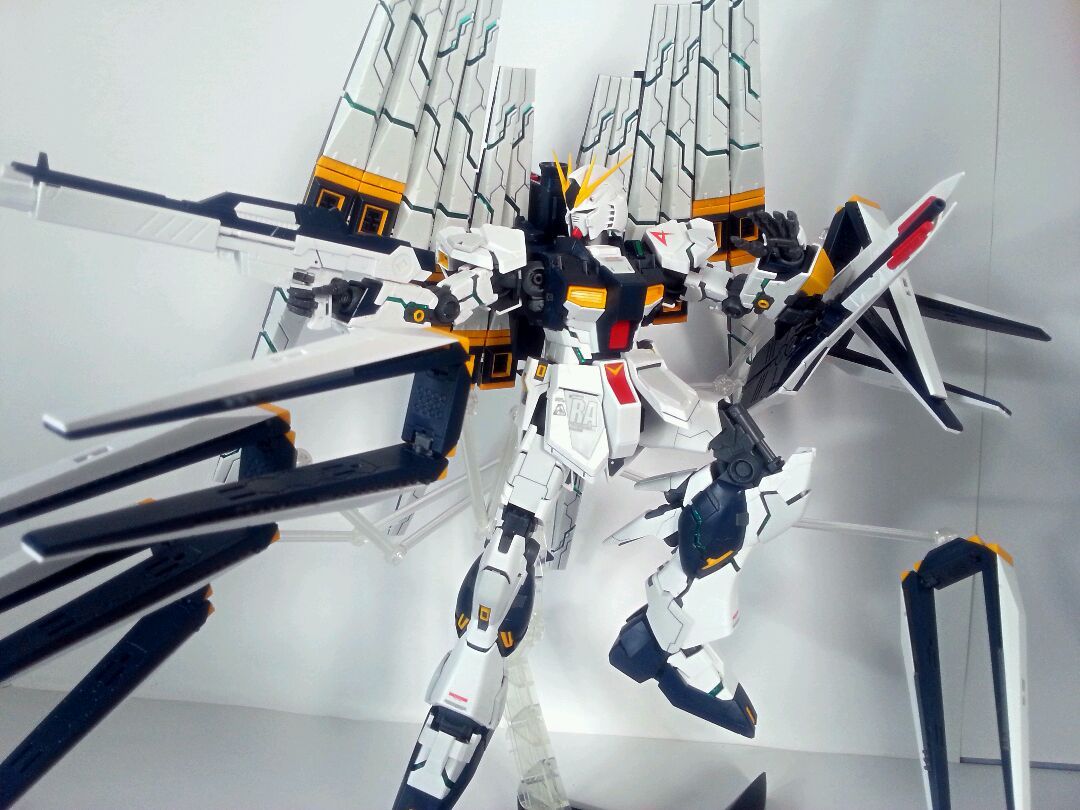 DB Double Fin Funnel Custom Unit for MG 1/100 RX-93 Nu v Ver.ka | eBay