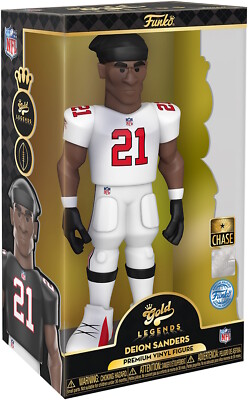 NFL Deion Sanders   Special Edition Chase - Funko Gold Vinyl Figur