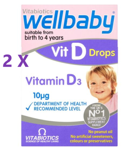 Vitabiotics Wellbaby Vitamin D Drops 30ml Multi Buy Discount Ebay