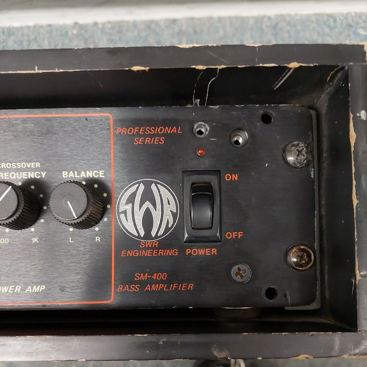 SWR SM-400 bass amp Tube Preamplifier Professional Series - FREE SHIPPING