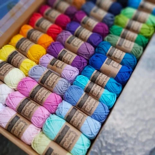 Scheepjes Cahlista Colour Pack 109 x 15g Cotton Yarn Mini Skeins Set image 8