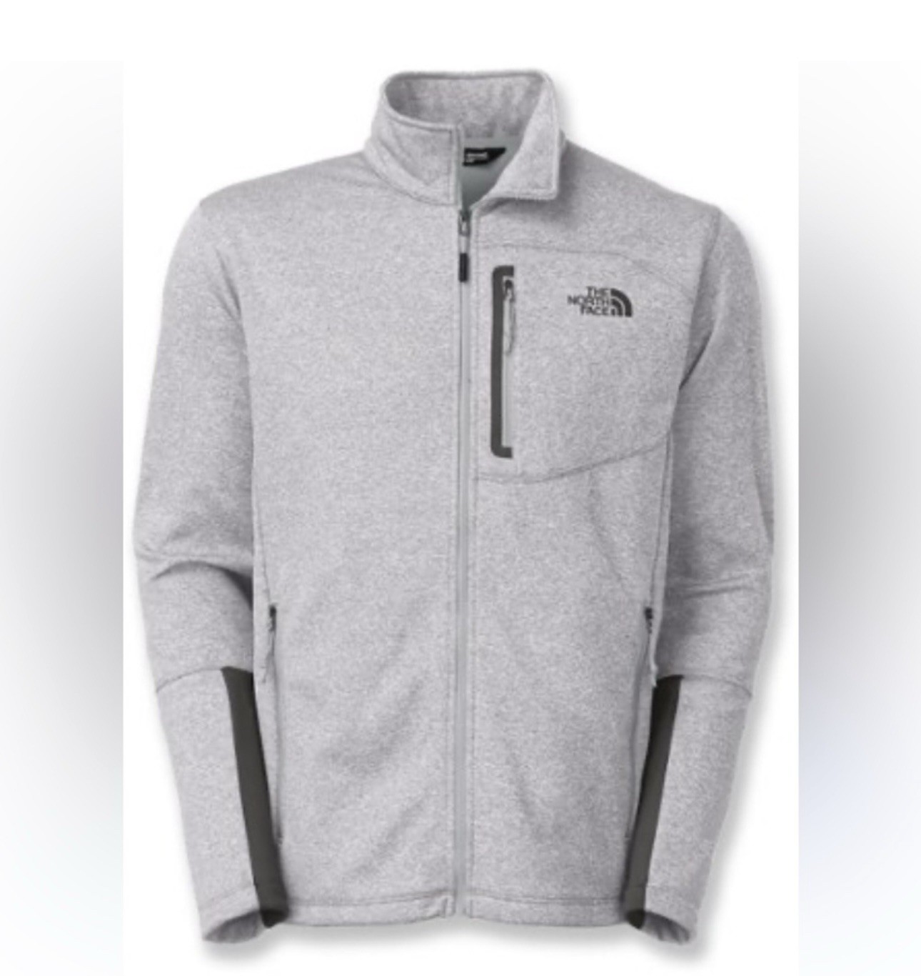 North Face Canyonlands Full Zip Jacket XL Gray Waterproof Hiking Outerwear