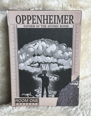 Oppenheimer Playing Cards - Fission Grey Ed. by Room One - OPEN - NDO  