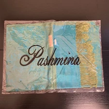 Pashmina Paisley Print Fringe Scarf Shawl Wrap  Silk Boho Womens NEW