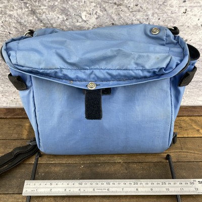 Sacoche De Guidon Vintage Cannondale USA - Bleue, En Nylon, Pour Vélo Touring/rando Années 80