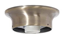 B&P Lamp 5 Inch Diameter, 3-1/4 Inch Fitter Wired Ceiling Pan Kits