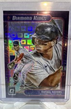 2021 Panini Donruss Optic - Diamond Kings Rafael Devers #5 Pandora Prizm /99