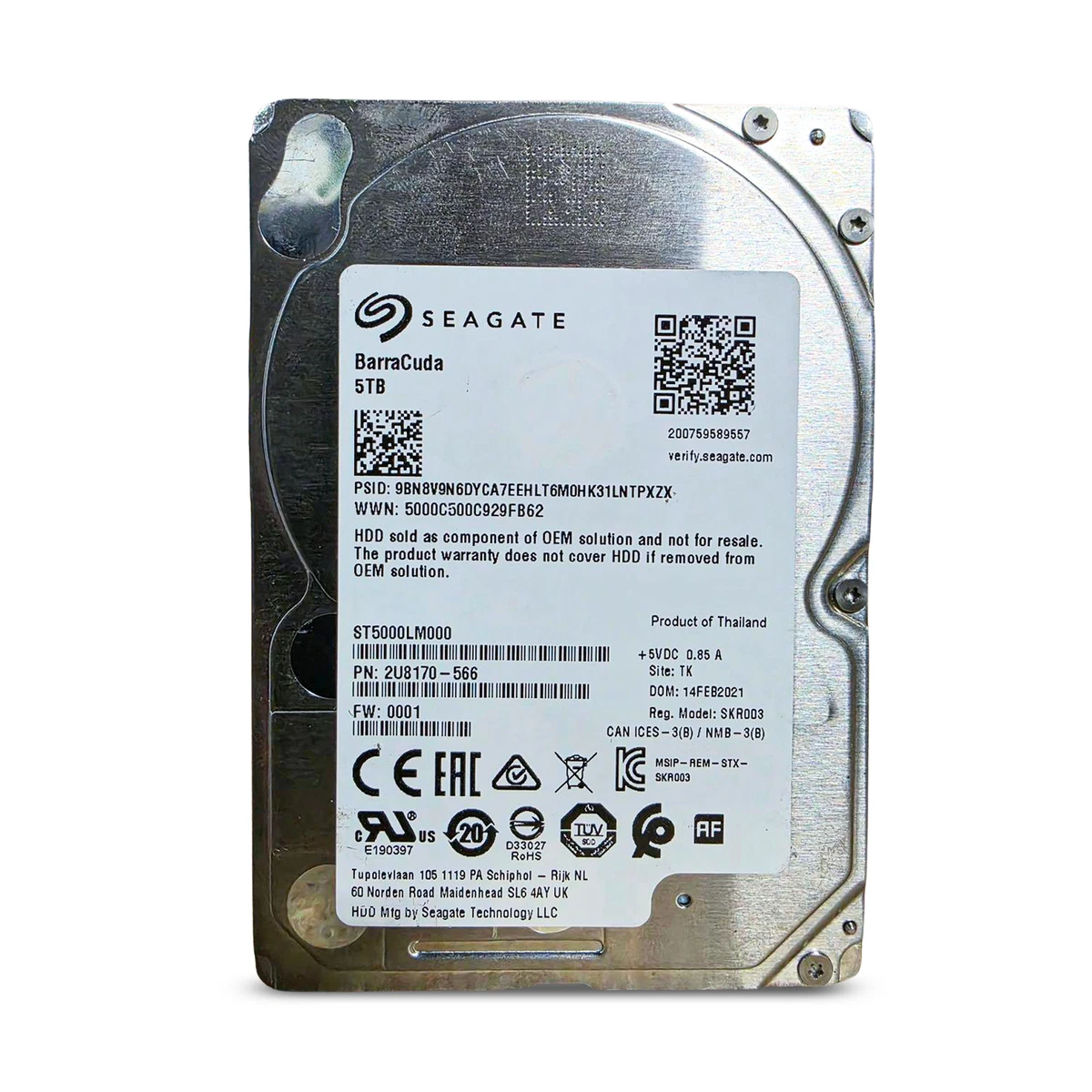 Seagate 5TB Internal Hard Disk Drives for sale | eBay