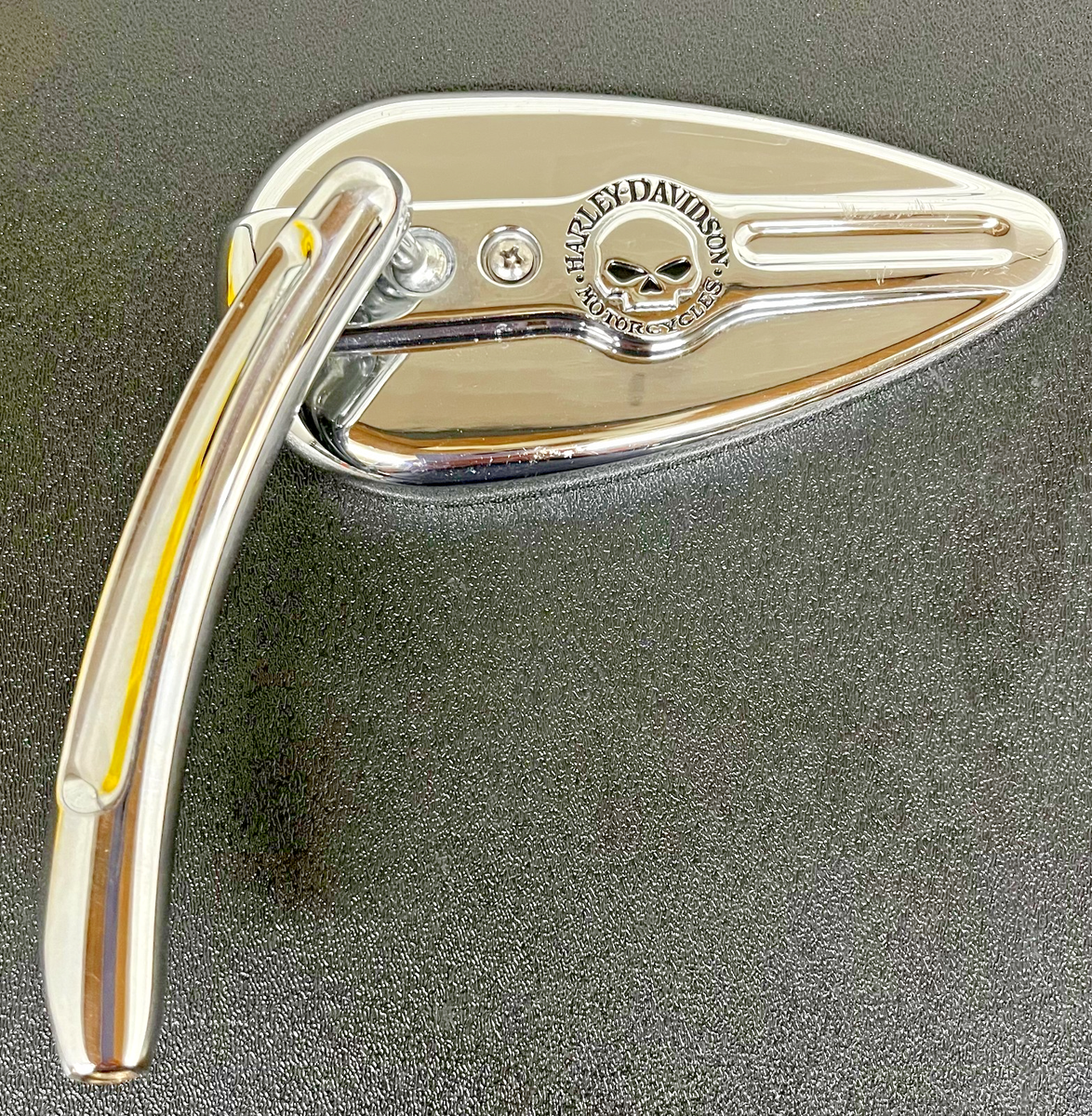 Harley Davidson OEM Willie G Left Side Teardrop Mirror *Good Used