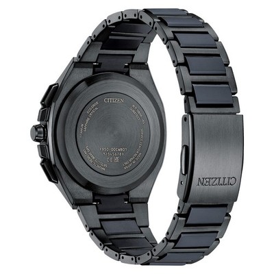 Citizen Men's Chronograph Perpetual Dark Grey Eco-Drive Watch 43MM