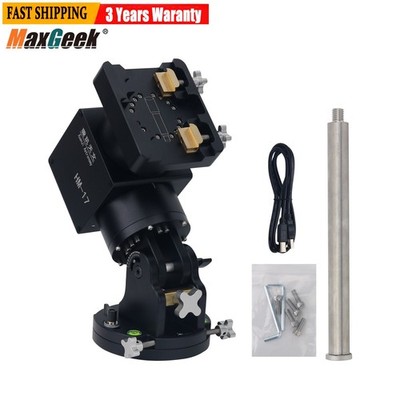 TeSeek HM-17PE Harmonic Equatorial Mount EQ Mount with 18KG Load for Telescopes