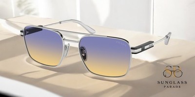 PRADA PR 67ZS 1BC06Z Silver Iris Sfumato Sole 56 mm Unisex Sunglasses