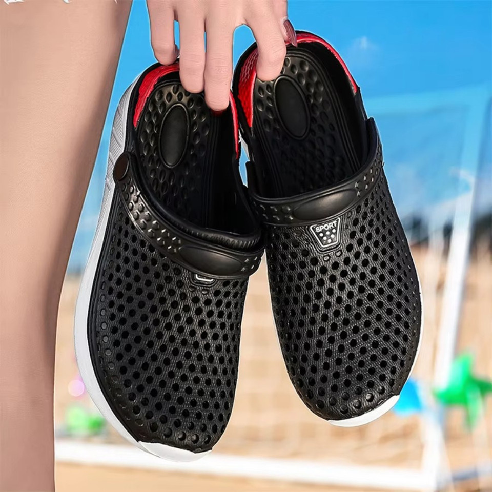 Sandalias clásicas Crocs zueco ligero playa zapatillas vacaciones zapatillas-Reino Unido