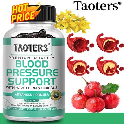 Premium Blood Pressure Support Capsules  - Cardiovascular Health