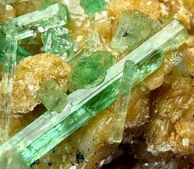 90 Carat Emerald Crystal Cluster Bunch Extraordinary Beauty from Panjshir @Afg