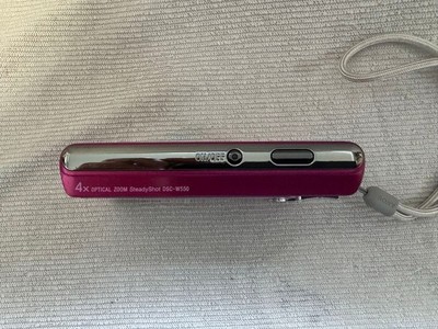Sony Cyber-shot DSC-W550 14.1MP Digital Camera - Silver for sale
