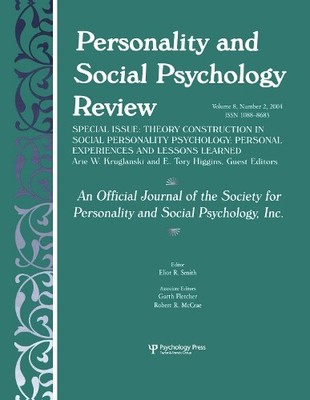 Theory Construction in Social Personality Psychology - 9780805895483