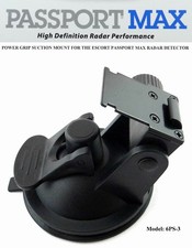 SUPER GRIP SUCTION CUP / MOUNT GOOD FOR ESCORT MAX Non-Magnetic RADAR DETECTOR