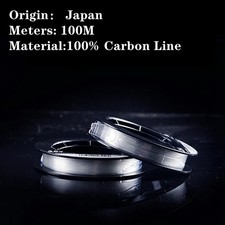 YGK X-BRAID 100% Fluorocarbon Fishing Line 100M Boat Fishing 0.8-35.4KG