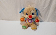 Fisher Price Laugh And Learn Love To Play Puppy Dog Plush Interactive ABC Works