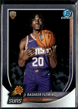 Rasheer Fleming - 2025-26 Bowman Basketball #BCV-31 Base Chrome Variations