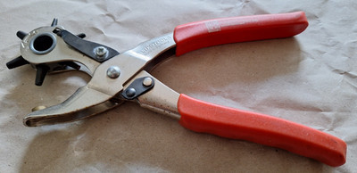 1 Lux Tools Lochzange Profi sehr guter Zustand. 537020.