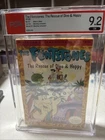 The Flintstones: The Rescue of Dino & Hoppy for NES. PSA Games Graded 9.2 CIB