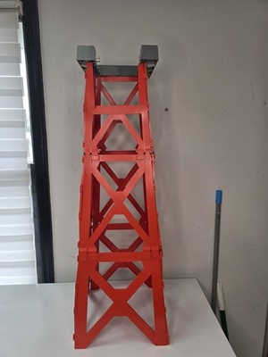 1973 Hasbro GI Joe Adventure Team Training Tower Made In USA 40'' Tall Read