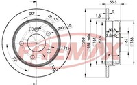 Fremax Bremsscheiben FüR Mercedes 124 Coupe Stufenheck Limo T-Model Kombi 82-98