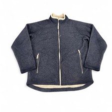 Gap full zip fleece jacket Sz M Y2K VTG Ski Outdoors Cozy