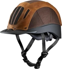 Troxel Sierra Rugged Horse Riding Helmet, Low-Profile, Self-Adjustable, Large