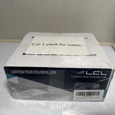 LCL Compatible Black Toner Cartridge Ca-5526cdw (2pack Black Sealed)