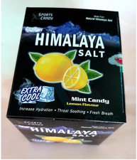 Himalaya Salt Mint Sport Candy Lemon Flavour Throat Soothing 15gm x 12pack