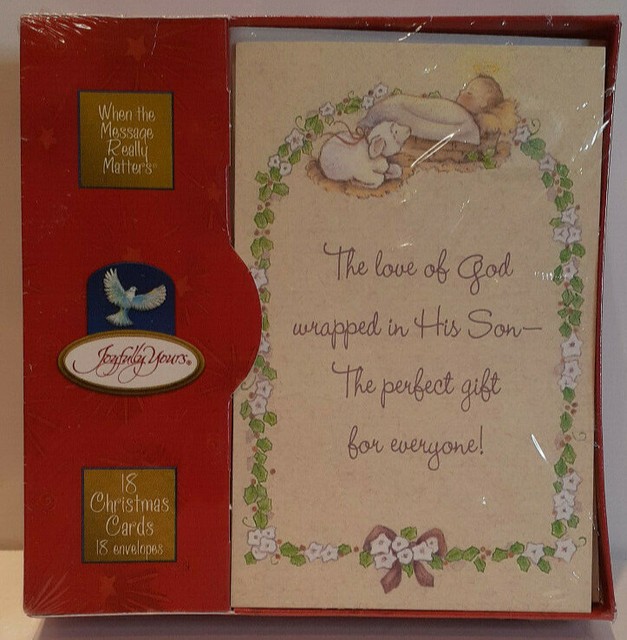 18 DaySpring Christmas Cards & Envelopes Joyfully Yours * Baby Jesus