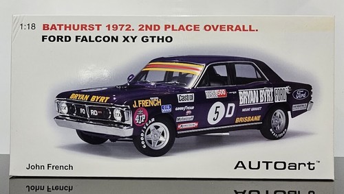 1:18 1972 FORD Falcon XY GTHO John French #5 Bathurst 2ND Place Overall - Picture 8 of 8