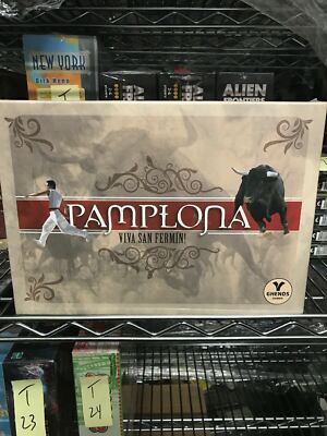Pamplona Viva San Fermin! Boardgame Ghenos Games T25
