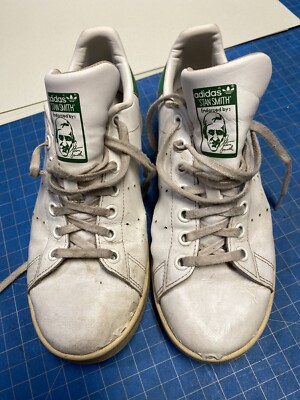 Adidas Stan Smith White Leather Court Sneakers APH 281001 Size 5-1