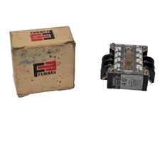 Furnas Electric 46ZB40 Contact Block for Industrial Control Relay, 10A, 300VAC